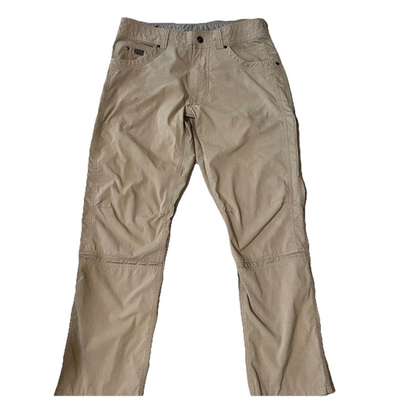 Kuhl Legendary Pants Men 32x30 Beige Outdoor Hiking Comfort - Picture 8 of 9